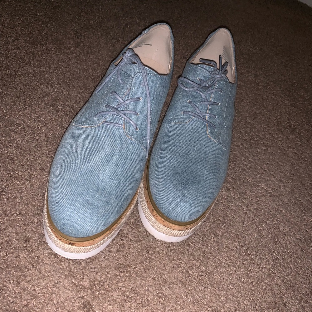 Denim Espadrille Sneakers